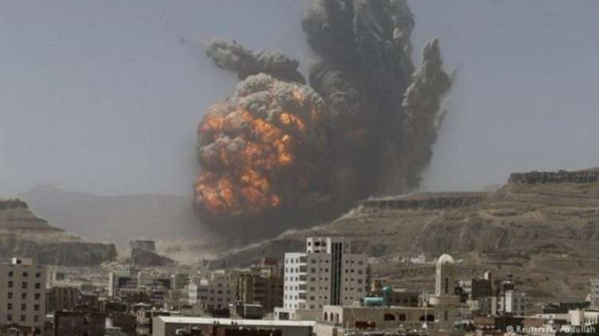 Targeting Hadramawt from the air